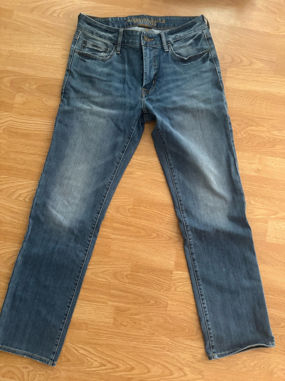 American Eagle Outfitters Men's Original Straight Jeans Extreme Flex 30/32
